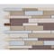 Andova Tiles ANDOVA TILES Reign 2" x 0.25" Straight Edge Glass Mosaic Wall Tile ANDREI532 - alternate 5